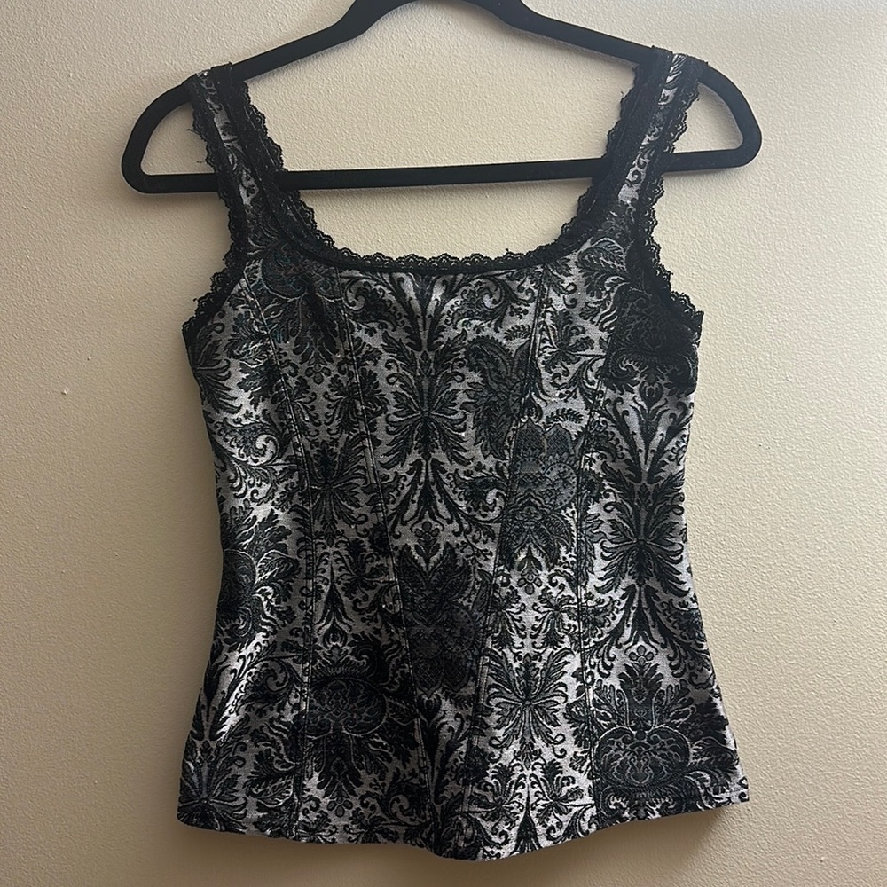 Stretchy corset top